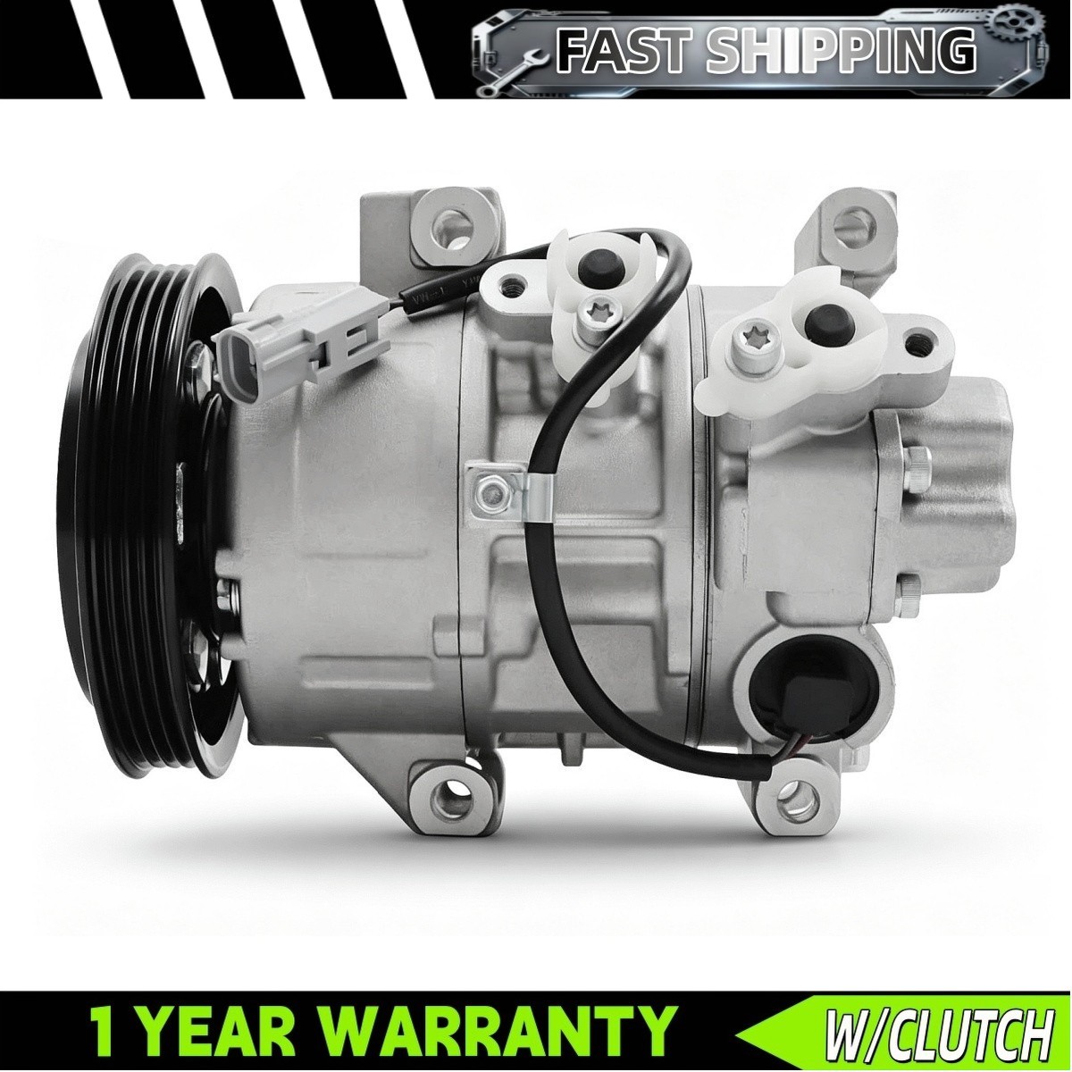 AC A/C Compressor For 2007-2012 Toyota Yaris 1.5L L4 Air Compressor 8831052481 AC A/C Compressor For 2007-2012 Toyota Yaris 1.5L L4 Air Compressor 8831052481