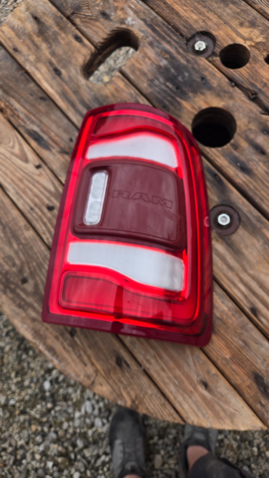 Genuine Mopar 19-24 Ram 2500 3500 Tail Light Right 68361716AD OEM Genuine Mopar 19-24 Ram 2500 3500 Tail Light Right 68361716AD OEM