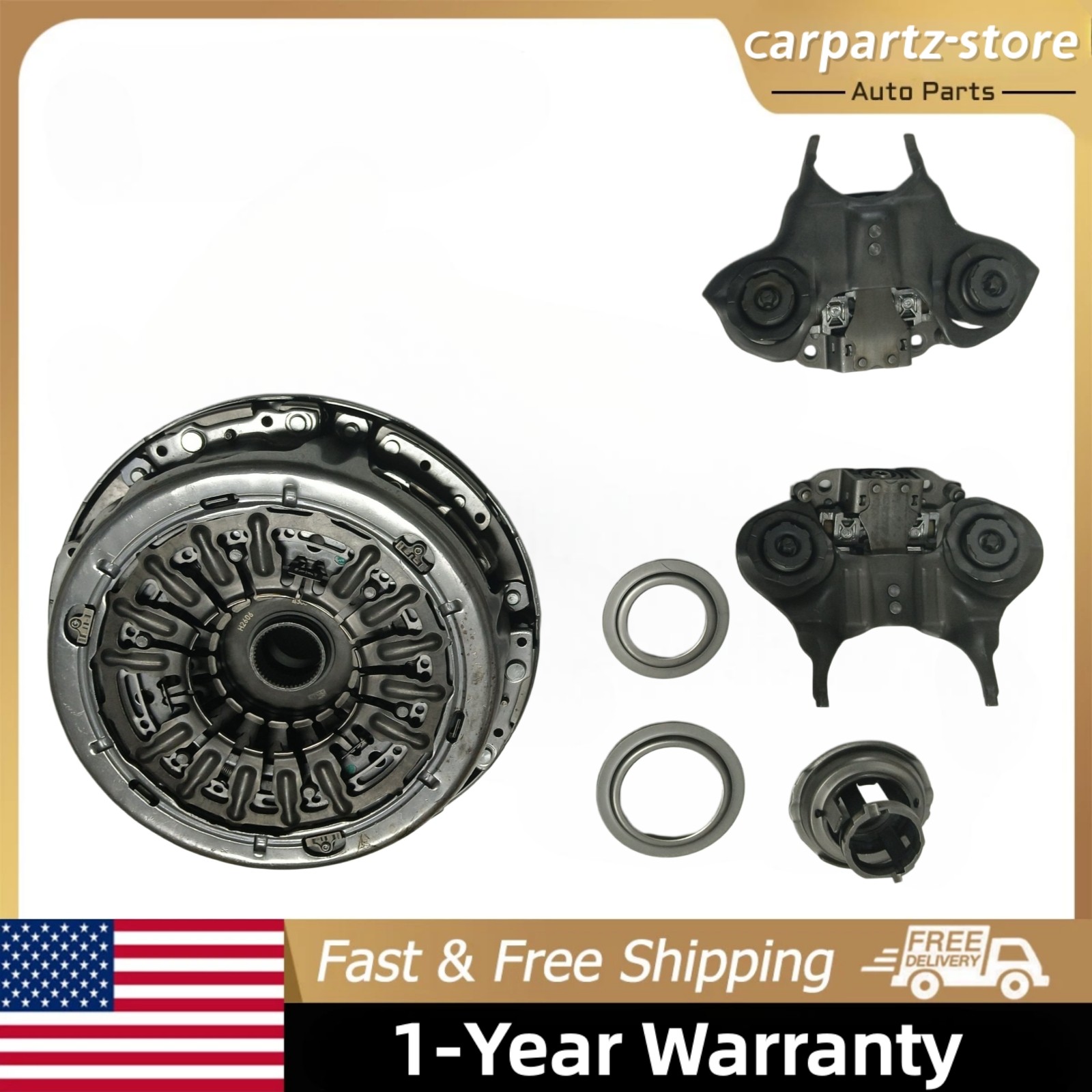 For 2012-2019 Ford Focus Fiesta Transmission Dual Clutch Fork Kit 6DCT250 DPS6