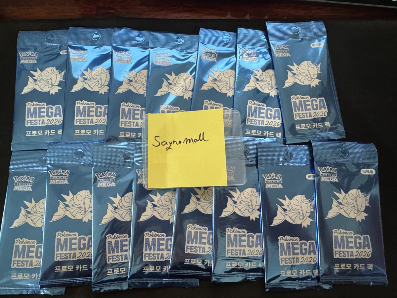 Magikarp Pokemon Korea Mega Festa 2026 Promo Card 040/M-P Sealed Magikarp Pokemon Korea Mega Festa 2026 Promo Card 040/M-P Sealed