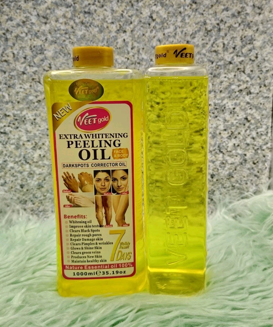 ORIGINAL Veet Gold peeling Super Body Corrector Oil 1000ml ORIGINAL Veet Gold peeling Super Body Corrector Oil 1000ml