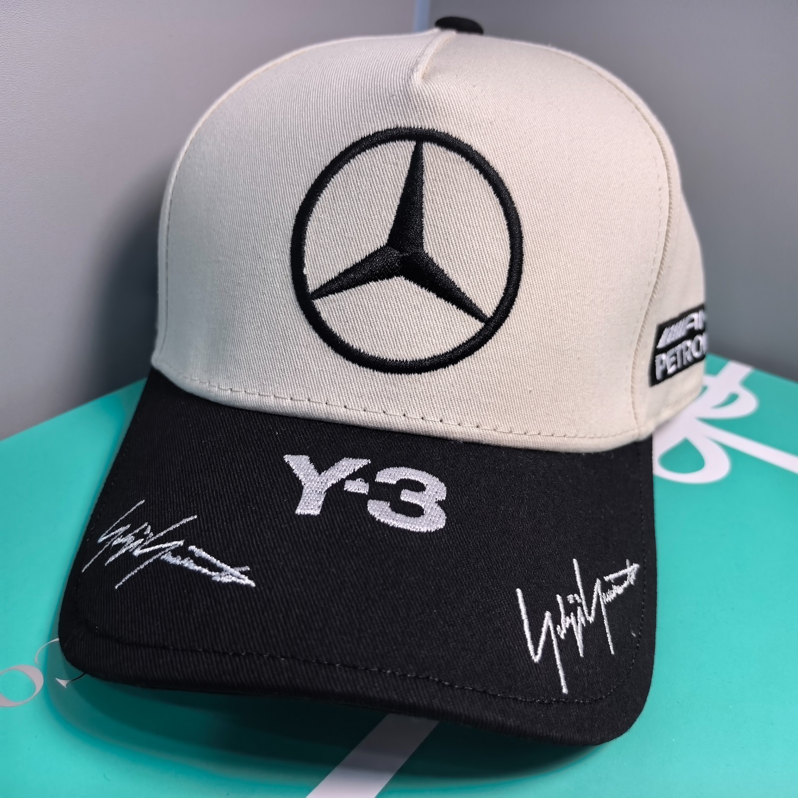 Mercedes AMG Petronas F1 Y-3 New Outdoor Breathable Adjustable Baseball Cap Mercedes AMG Petronas F1 Y-3 New Outdoor Breathable Adjustable Baseball Cap