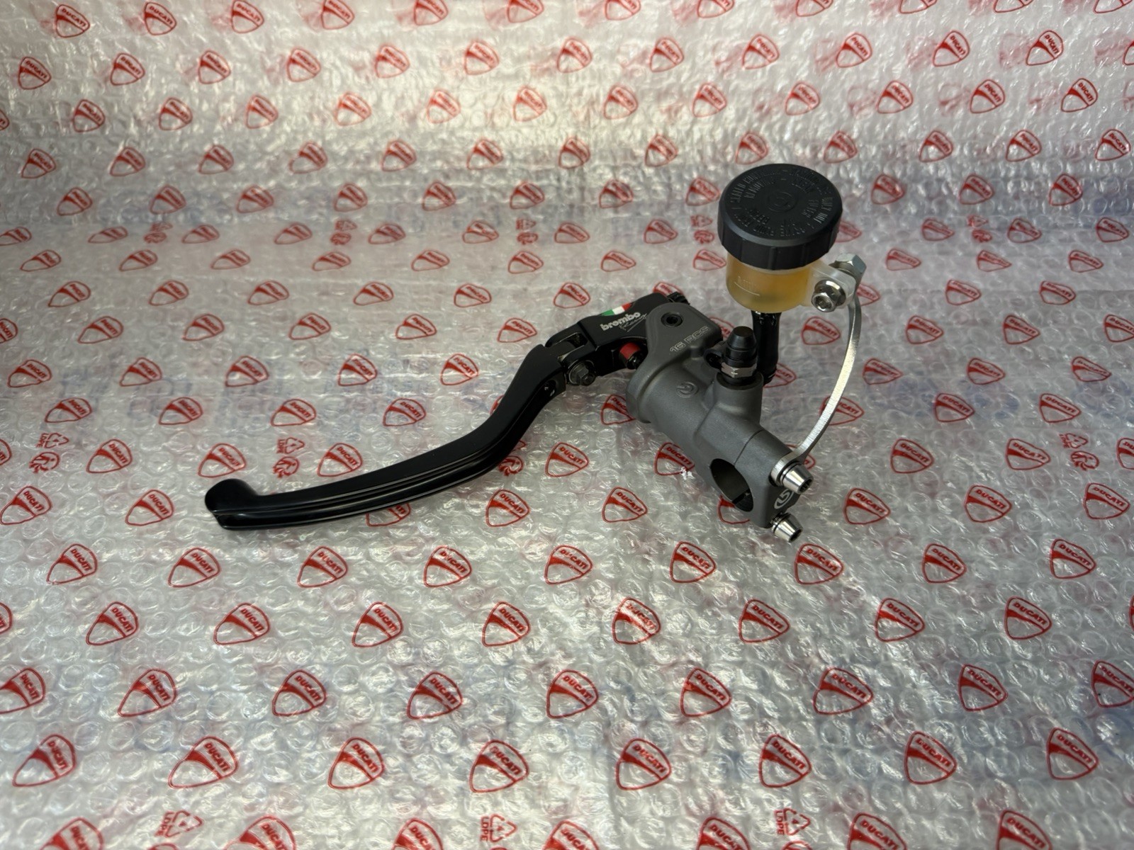 Brembo RCS16 Clutch Master Cylinder with Folding Lever & Titanium Fasteners 