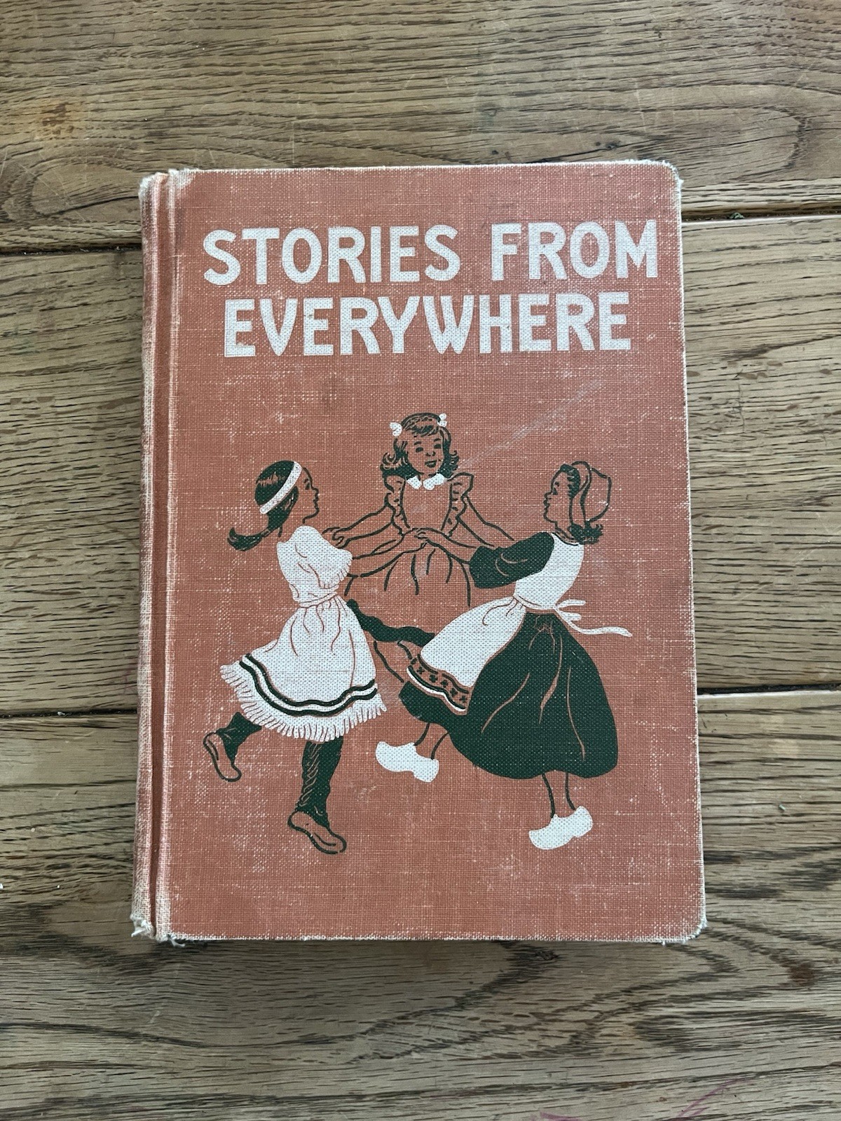 Vintage 1954 California State Textbook Stories From Everywhere Hardcover Readers