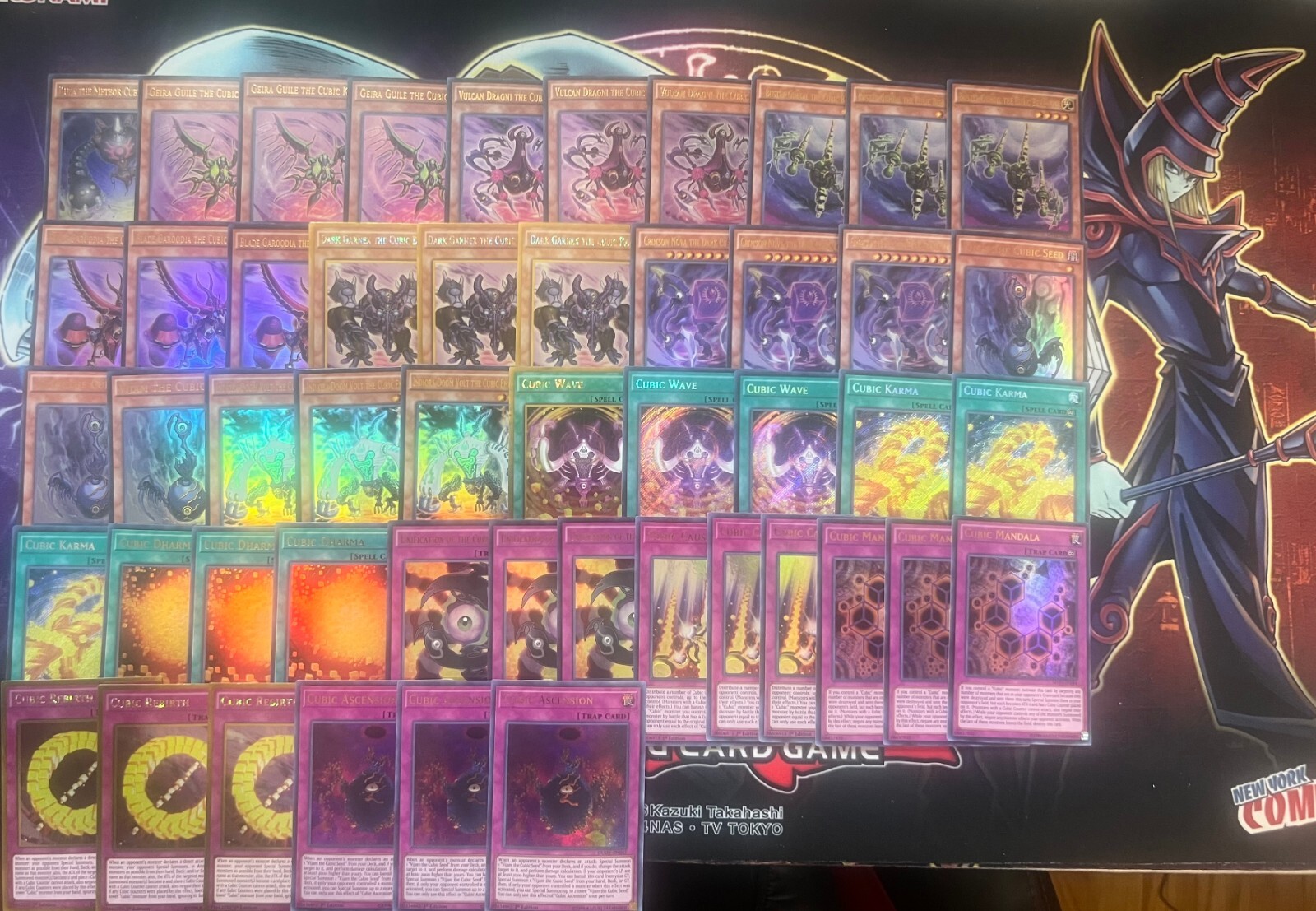 Diva Aigami Cubic Deck  Vessel Seed Garnex Behemoth King Karma Wave Yugioh