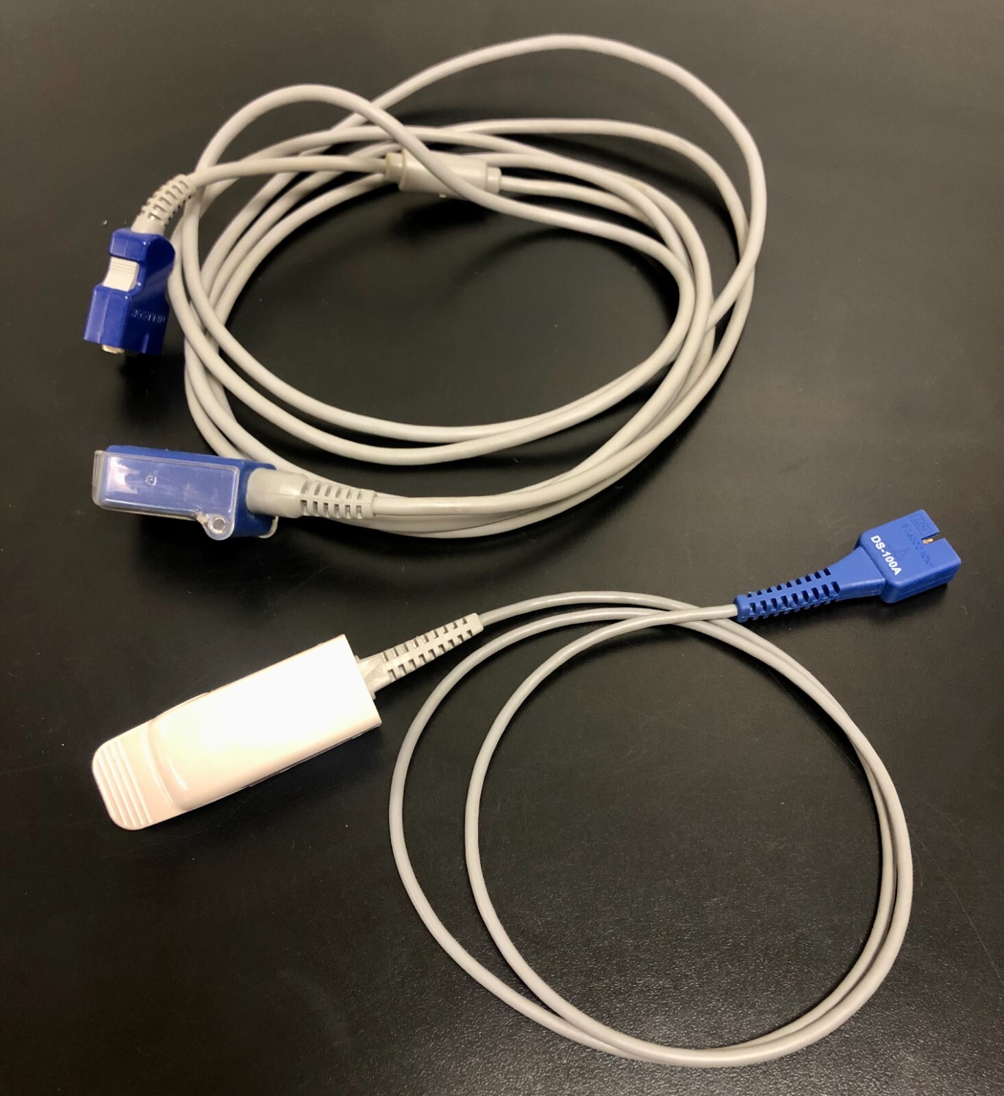 Welch Allyn - Nellcor DS100A Oximax Finger Spo2 Sensor with transition cable Welch Allyn - Nellcor DS100A Oximax Finger Spo2 Sensor with transition cable