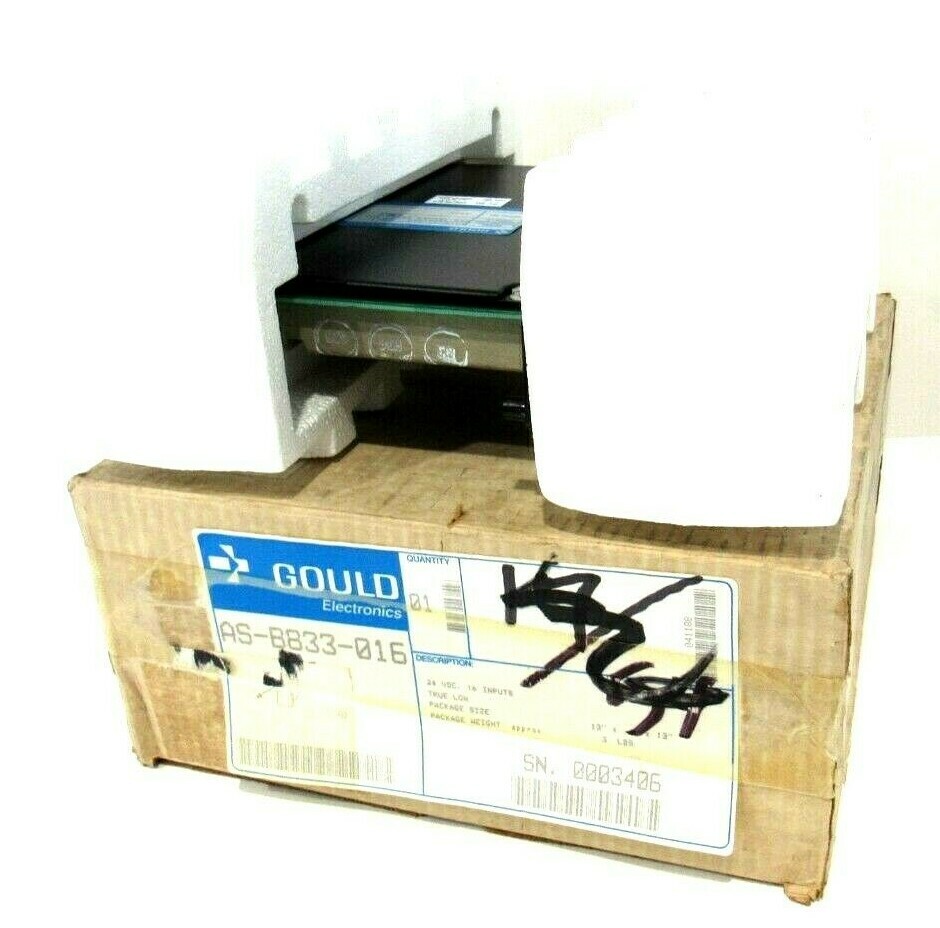 NEW GOULD MODICON AS-B833-016 INPUT MODULE ASB833016 NEW GOULD MODICON AS-B833-016 INPUT MODULE ASB833016