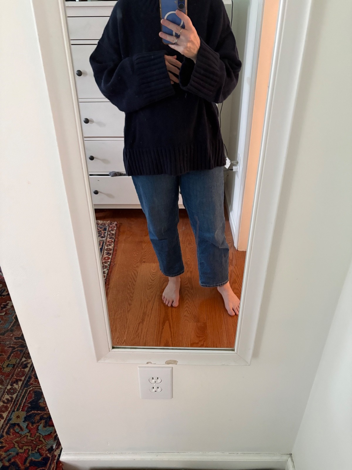 navy blue cos cashmere turtleneck sweater navy blue cos cashmere turtleneck sweater