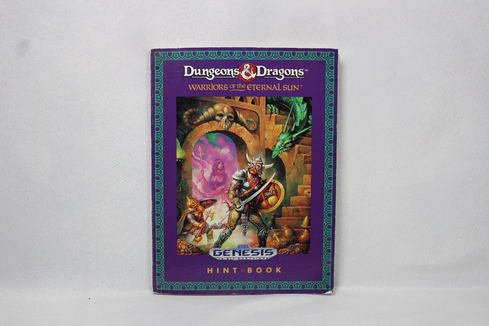 Dungeons & Dragons: Warriors of the Eternal Sun Hint Book Sega Genesis Guide