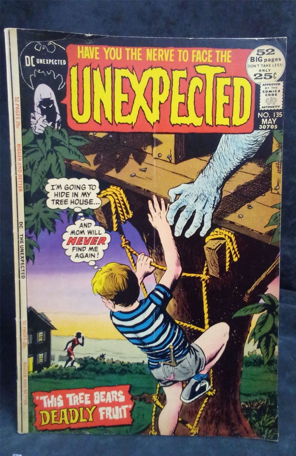 The Unexpected #135 1972 DC Comics Comic Book The Unexpected #135 1972 DC Comics Comic Book