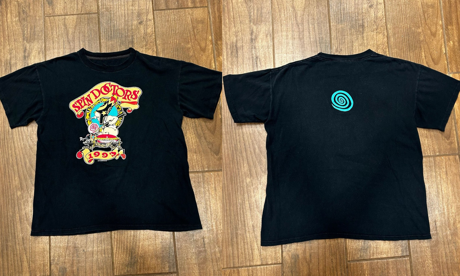 Vintage 1993 Spin Doctors Rock Band Tour Cotton Reprint T-shirt S-5XL 8L072