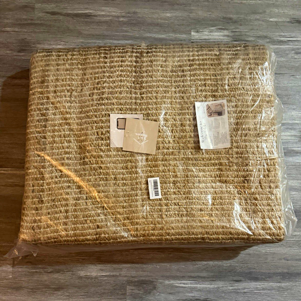 S&L Homes Jute Rug Pad 8 ft x 10 ft Woven Natural Ivory S&L Homes Jute Rug Pad 8 ft x 10 ft Woven Natural Ivory