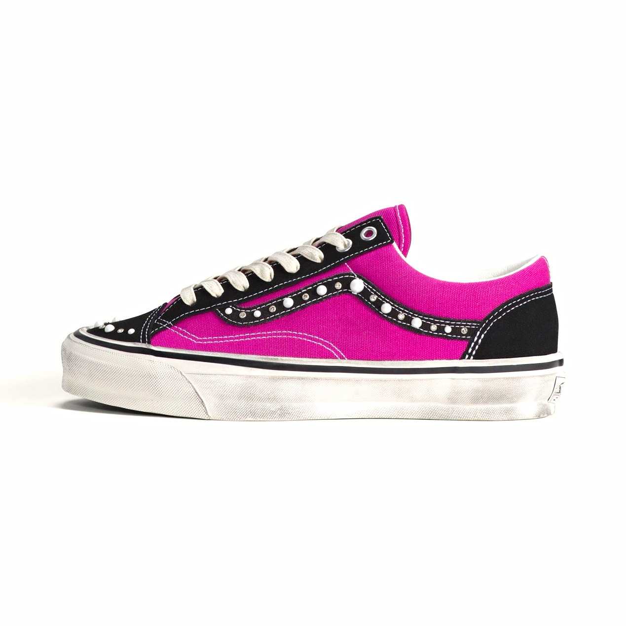 Vans OTW Old Skool 36 Pearlized Pack Pink/Black Skate Shoes US 9 D Vans OTW Old Skool 36 Pearlized Pack Pink/Black Skate Shoes US 9 D