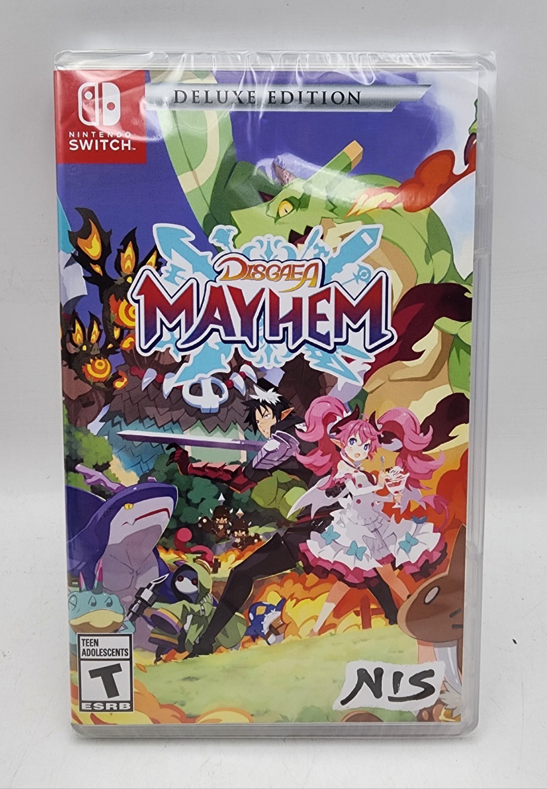 Disgaea Mayhem - Deluxe Edition (Nintendo Switch) Brand New Sealed NIS Disgaea Mayhem - Deluxe Edition (Nintendo Switch) Brand New Sealed NIS