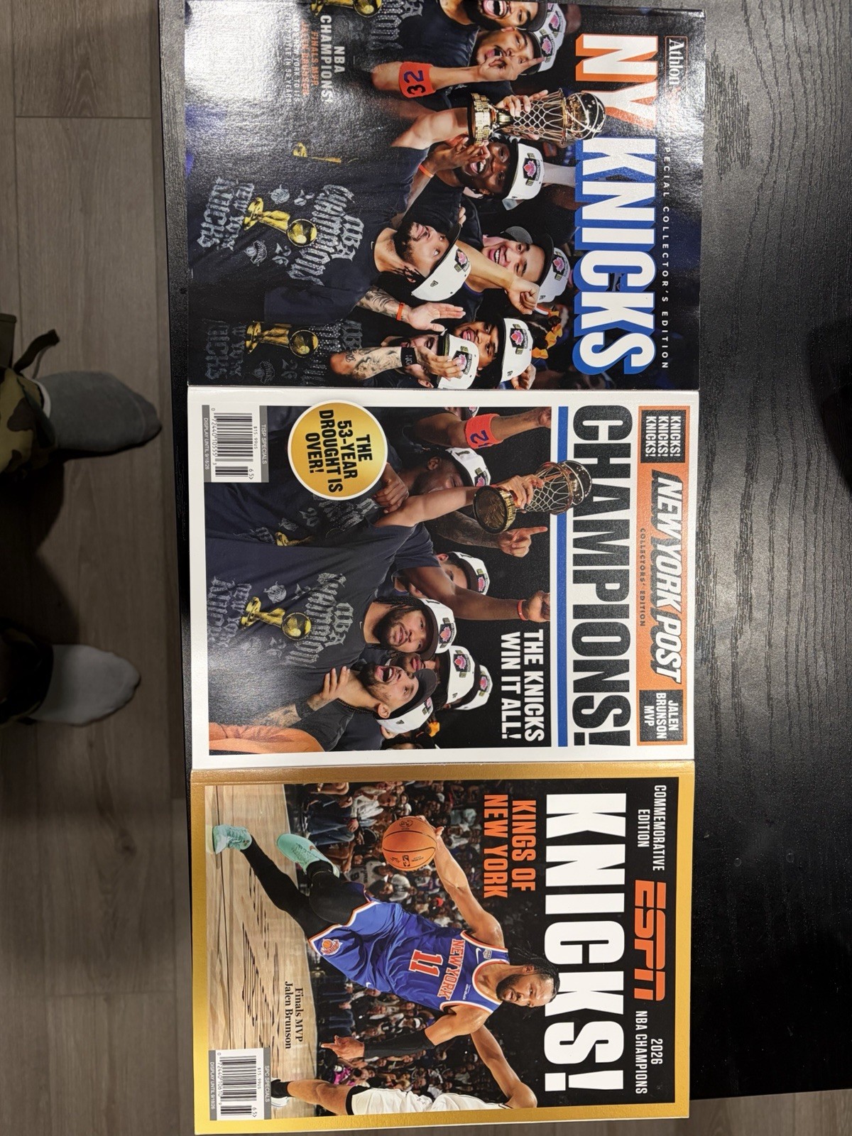 2026 NY Knicks NBA Champions Magazine Lot Sports Illustrated ESPN New York Post 2026 NY Knicks NBA Champions Magazine Lot Sports Illustrated ESPN New York Post