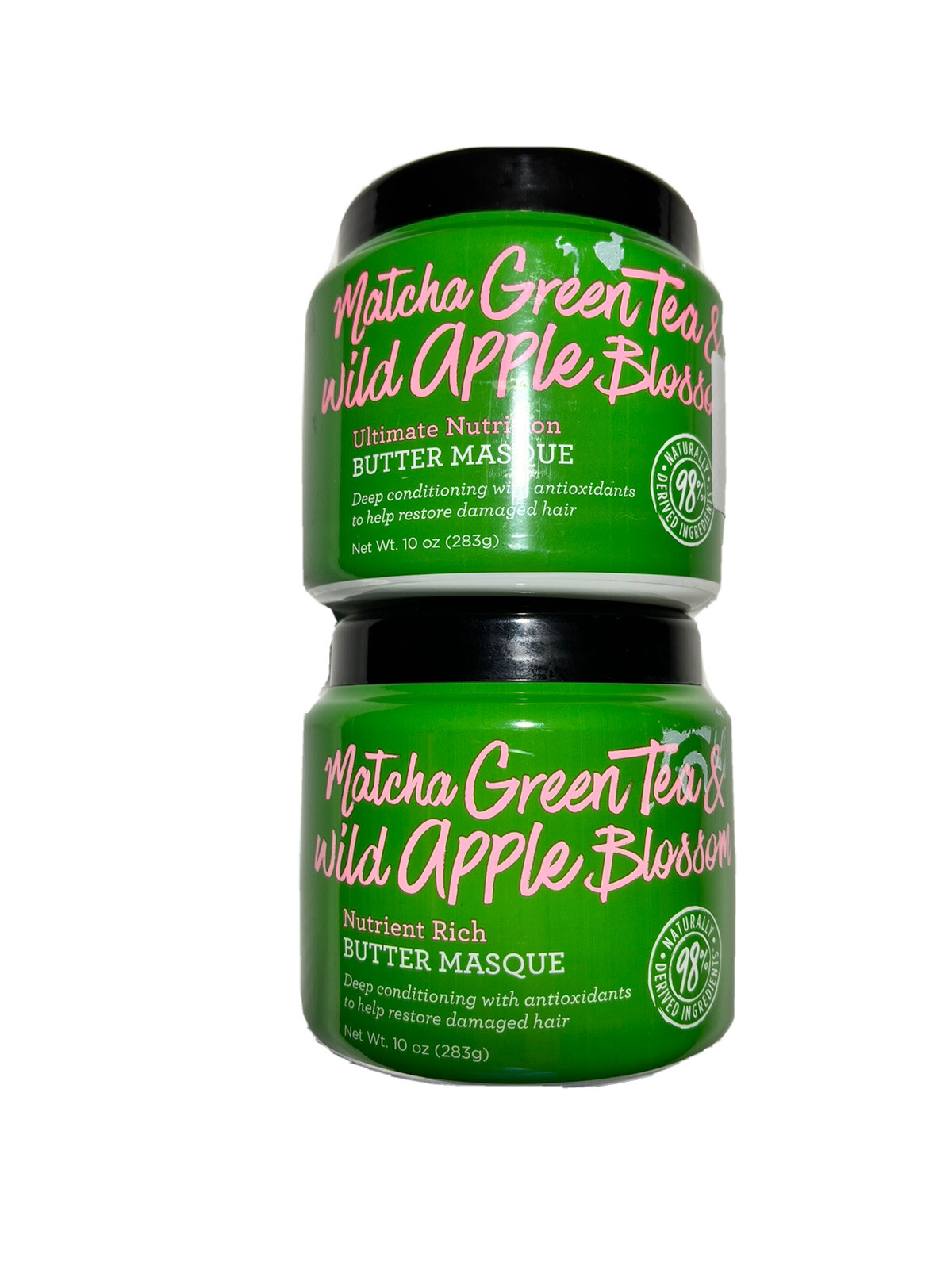 Not Your Mother\'s Matcha Green Tea & Wild Apple Blossom Hair Mask NEW LOT Of 2 Not Your Mother\'s Matcha Green Tea & Wild Apple Blossom Hair Mask NEW LOT Of 2