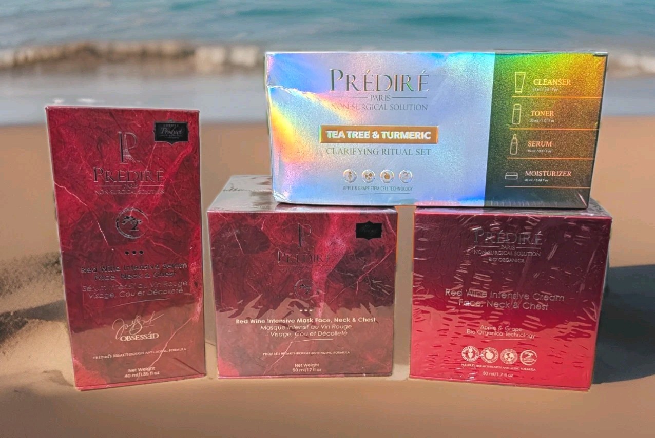 PP Luxury Red wine Set $ Tea Tree & Turmeric Clarifying Ritual Set- Spa At Home PP Luxury Red wine Set $ Tea Tree & Turmeric Clarifying Ritual Set- Spa At Home