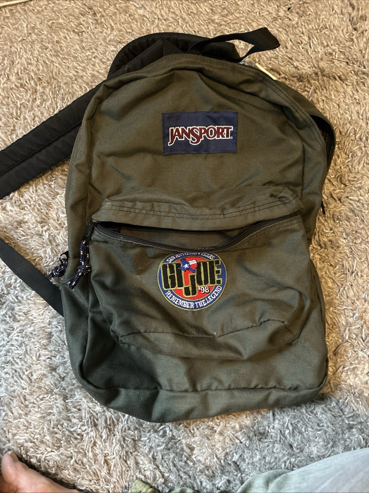 GI Joe 98 Convention Backpack W/Tags Vintage Hasbro GI Joe 98 Convention Backpack W/Tags Vintage Hasbro