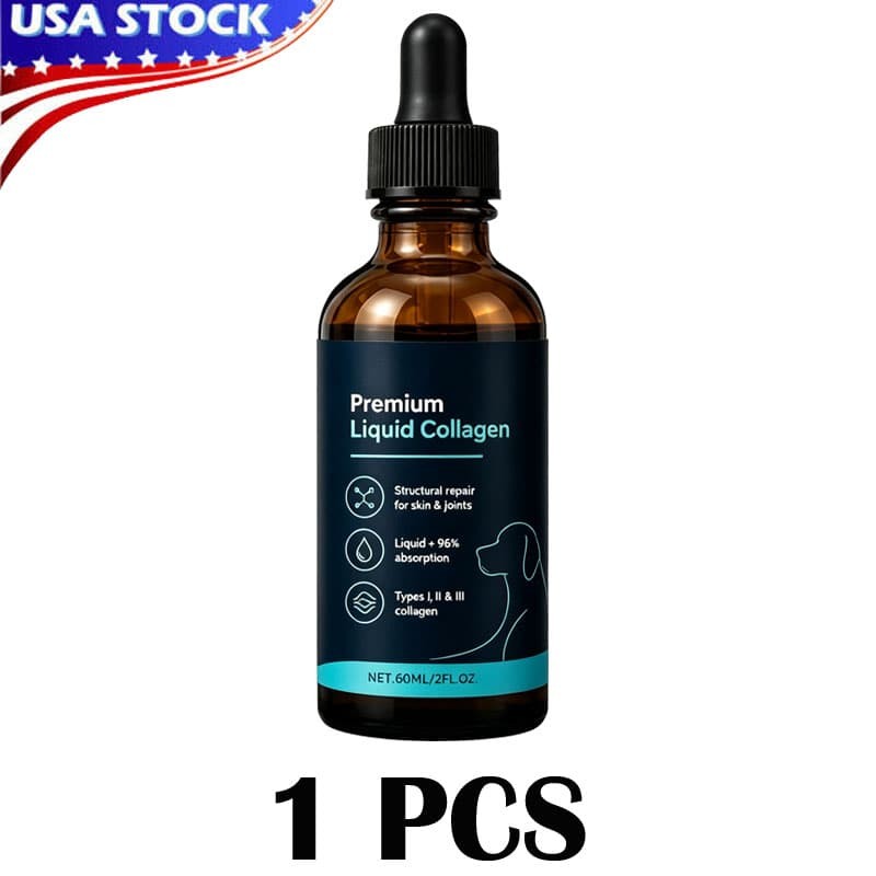 5X Healthy Petz Premium Liquid Collagen For Dogs, Supplement With Collagen, 60ml 5X Healthy Petz Premium Liquid Collagen For Dogs, Supplement With Collagen, 60ml