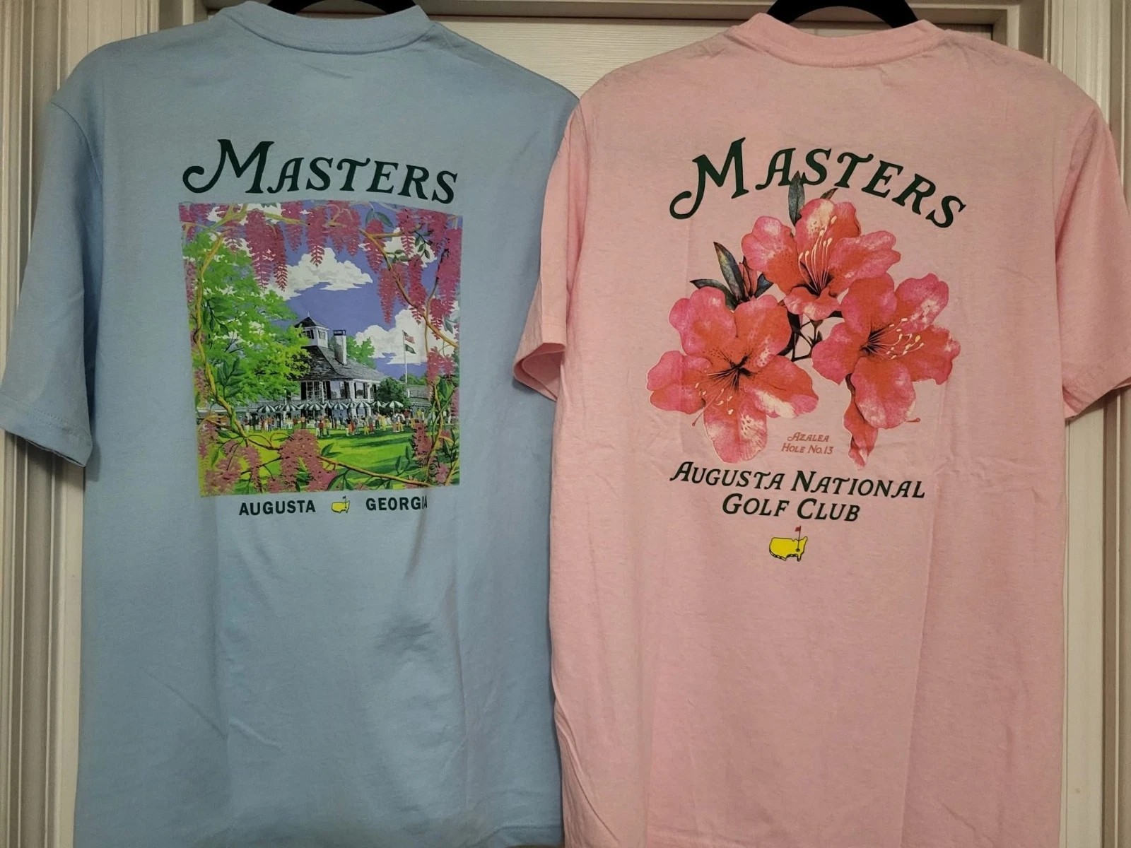 NEW Masters Tournament Amen Corner Golf T-Shirt Augusta National Floral Azalea