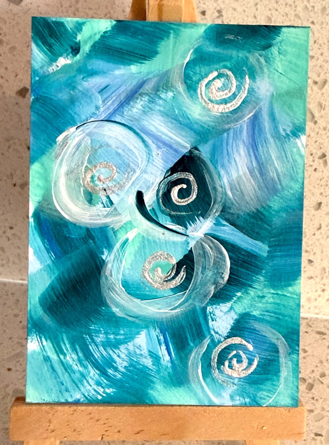 ACEO/ATC Original Acrylic Mini Painting \
