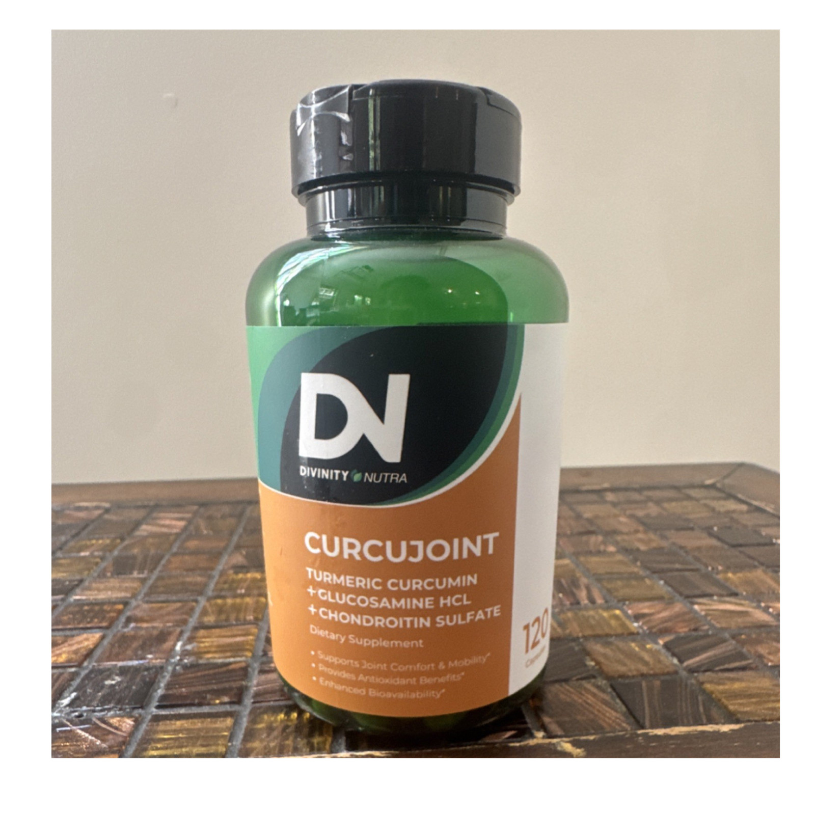 Divinity Nutra CurcuJoint Turmeric Curcumin Glucosamine/Chondroitin 120 Caps Divinity Nutra CurcuJoint Turmeric Curcumin Glucosamine/Chondroitin 120 Caps