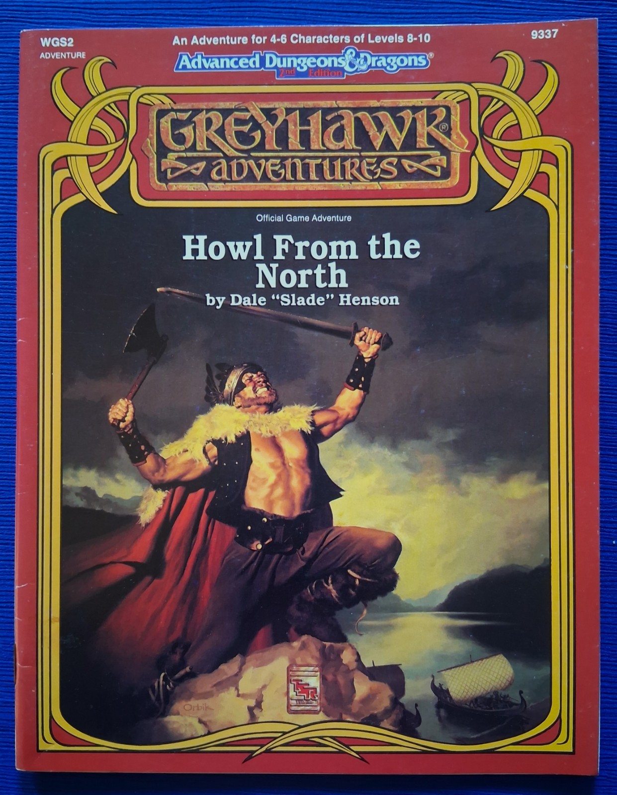 Howl From the North AD&D Adventure WGS2 Dale \