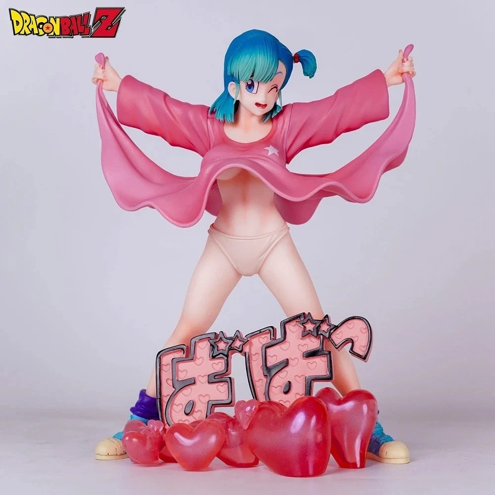 DBZ Bulma Lift Up The Skirt Statue Action Figure Toy Collectiion Figurine Gift DBZ Bulma Lift Up The Skirt Statue Action Figure Toy Collectiion Figurine Gift