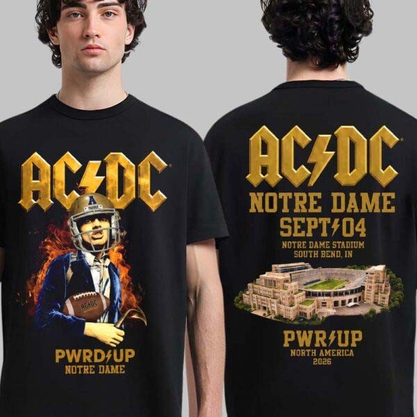 Hot Notre Dame Stadium South Bend IN On September 4 2026 Tshirt Reprint Hot Notre Dame Stadium South Bend IN On September 4 2026 Tshirt Reprint