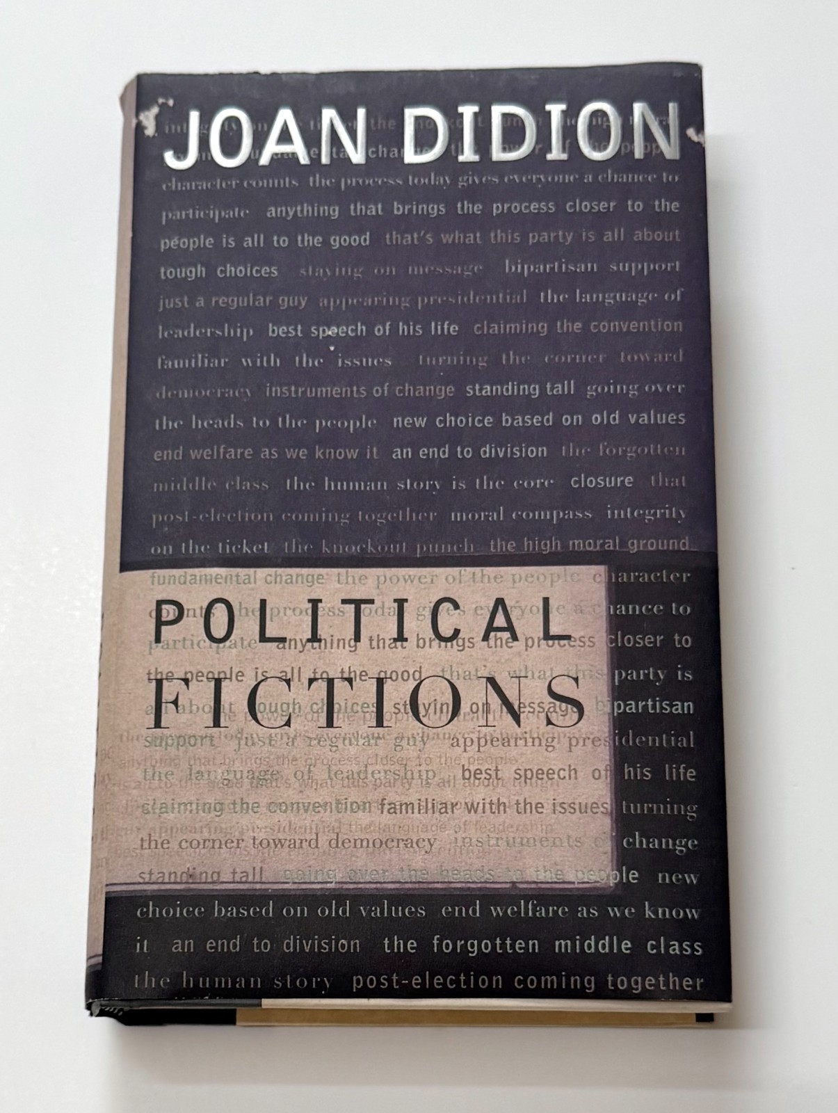 Joan Didion Signed Political Fictions First Edition 2001 Knopf