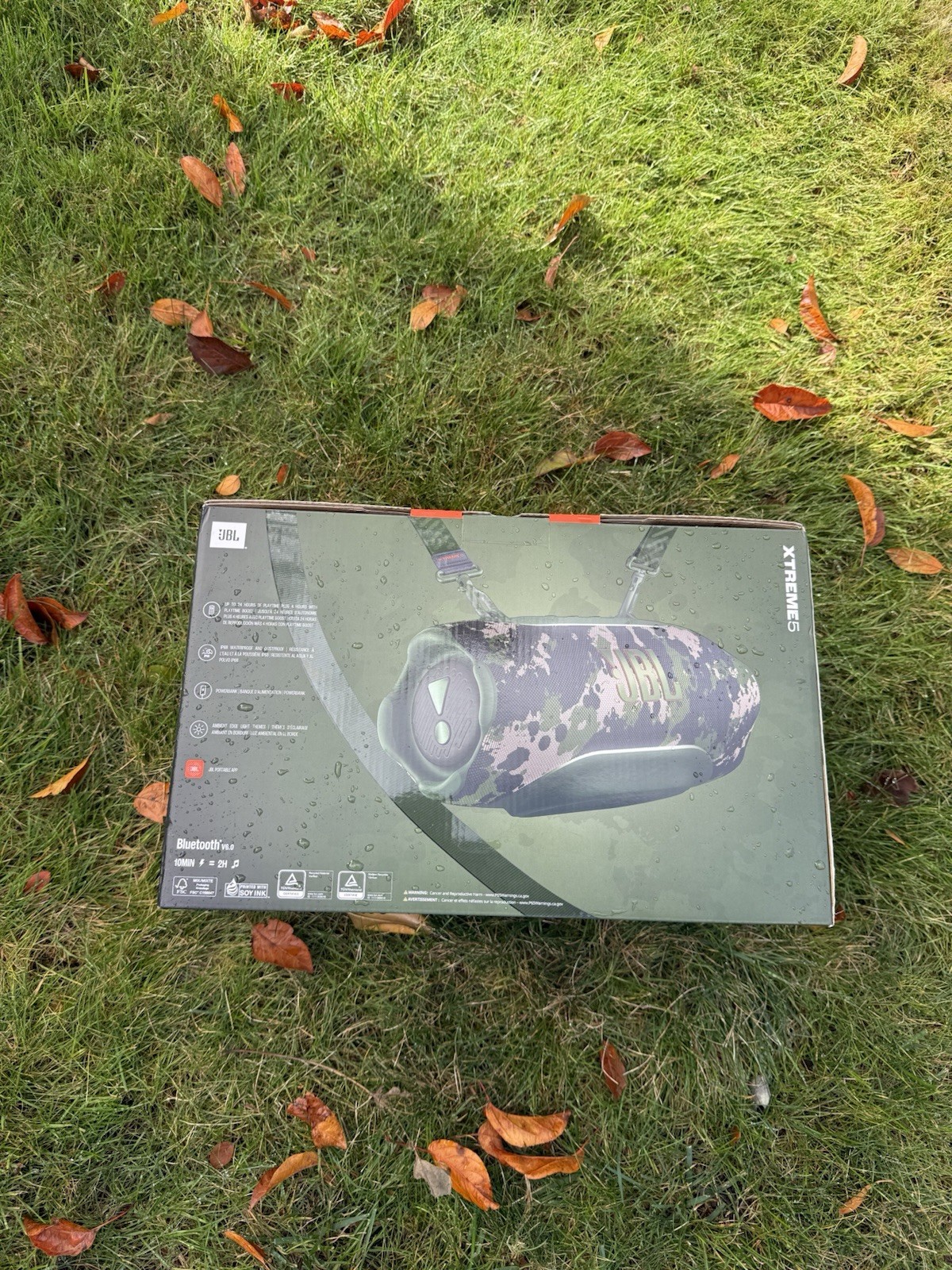 JBL Xtreme 5 Portable Bluetooth Speaker Squad Camo (Brand New Sealed) Waterproof JBL Xtreme 5 Portable Bluetooth Speaker Squad Camo (Brand New Sealed) Waterproof