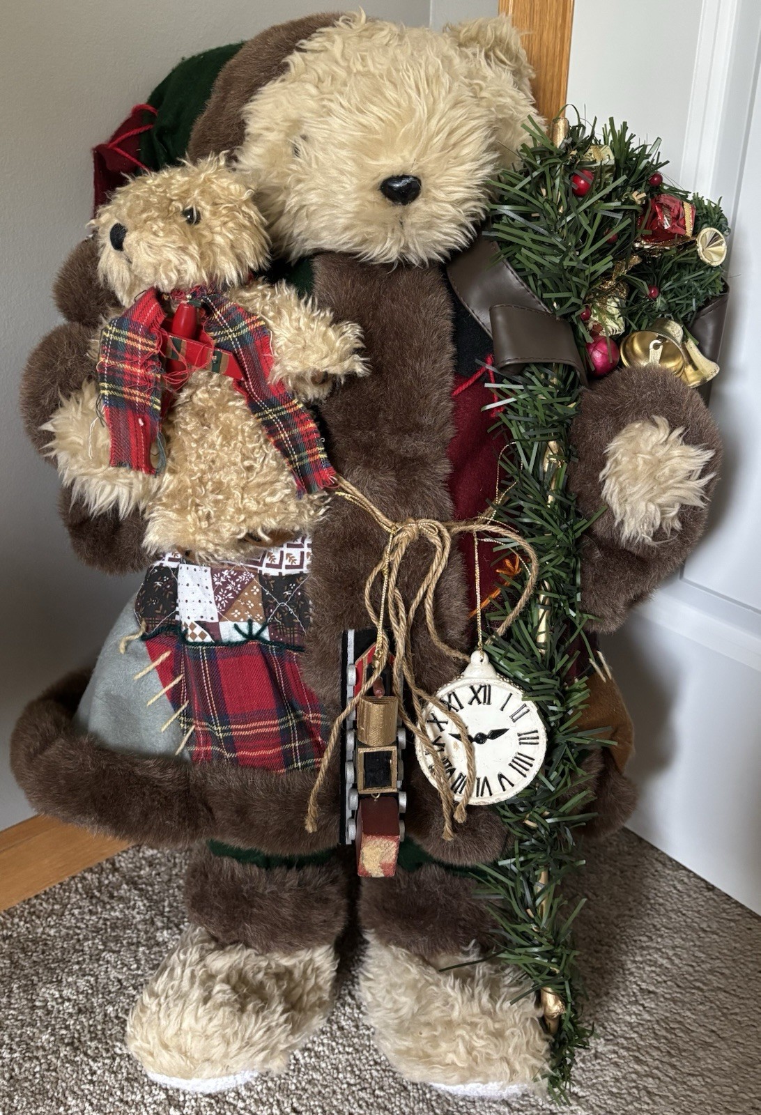 Vintage Grandeur Noel Collector's Edition Standing Christmas Bear Over 24” Tall Vintage Grandeur Noel Collector's Edition Standing Christmas Bear Over 24” Tall