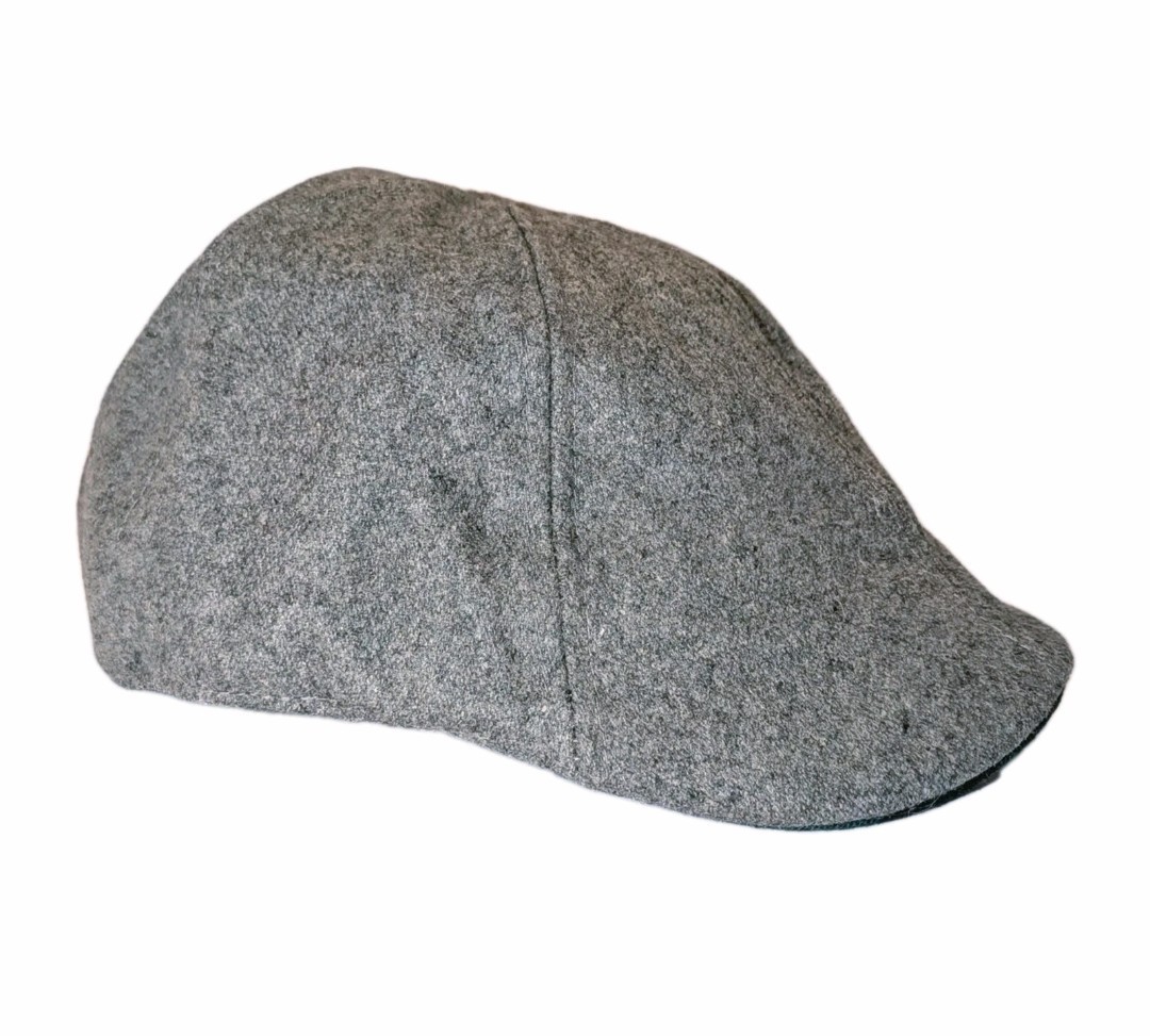 Boston Scally Cap Hat Veritas Aequitas Gray Boondock Shamrock Gatsby XL Newsboy