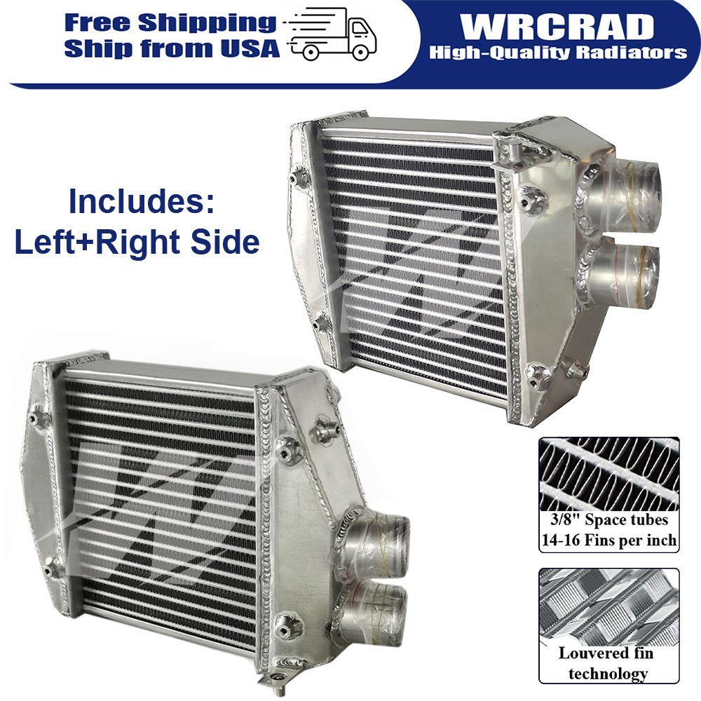 670035636 Left+Right Intercooler Fits Maserati Ghibli Quattroporte S Sq4 Levante