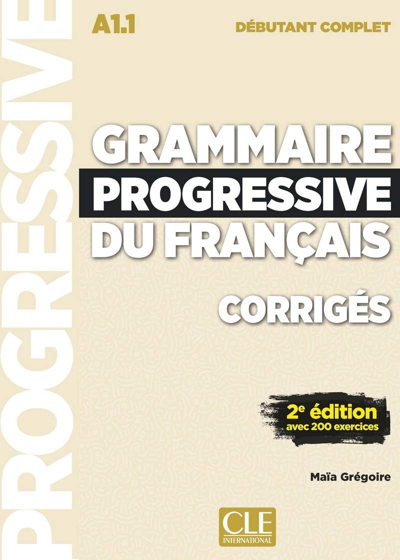 Grammaire progressive du francais - Nouvelle ed, Gregoire Paperback..