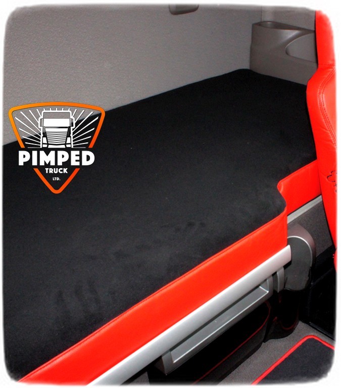 Bed Cover for DAF XF 106 EURO6 XG ECO LEATHER Red mattress cover