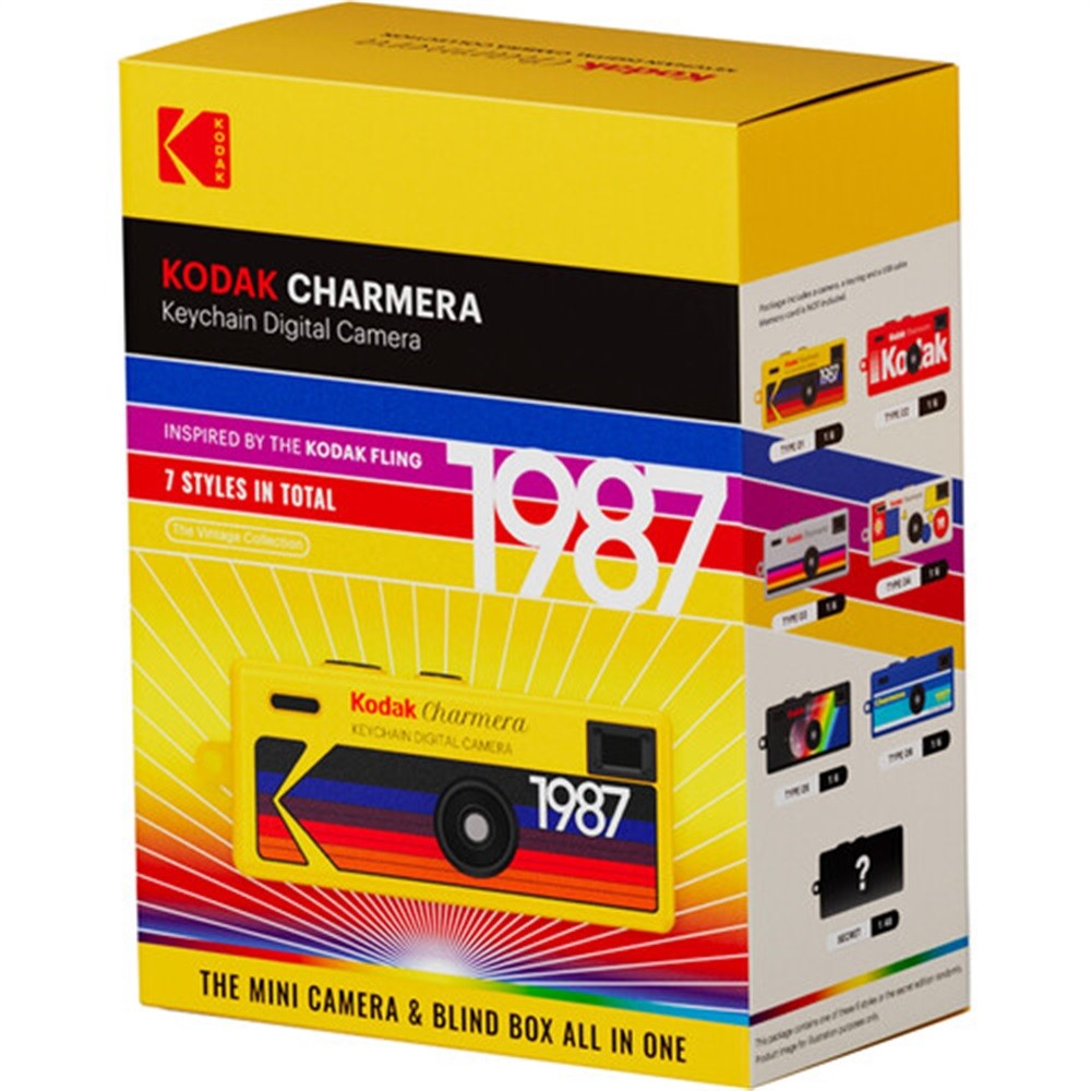Kodak Charmera Key Chain Digital Camera (Random Style Blind Box) Kodak Charmera Key Chain Digital Camera (Random Style Blind Box)