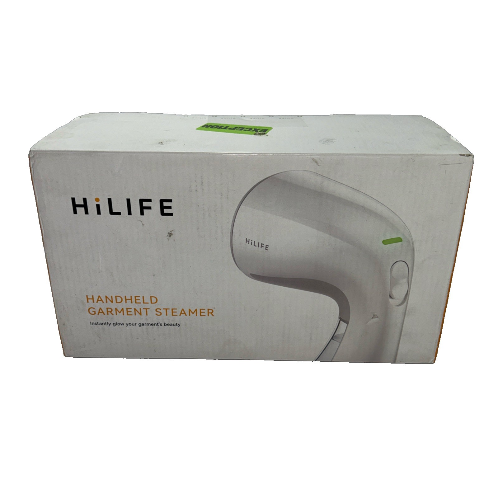 HiLife HL9 Handheld Garment Steamer Portable Refillable Compact White HiLife HL9 Handheld Garment Steamer Portable Refillable Compact White