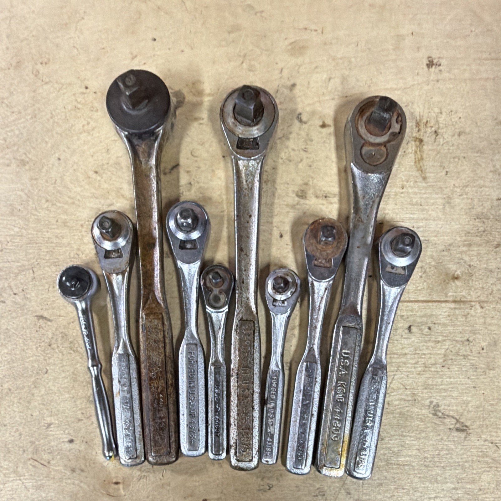 Craftsman Vintage Broken Ratchets - Lot Of 10 Craftsman Vintage Broken Ratchets - Lot Of 10