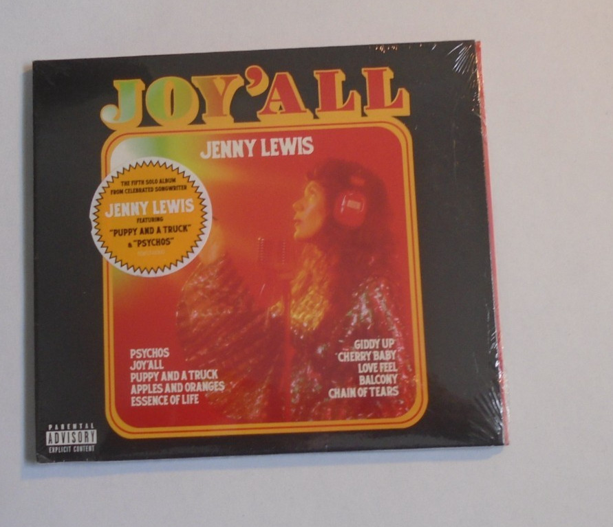 Jenny Lewis Joy\'All CD 2023 Blue Note factory sealed Jenny Lewis Joy\'All CD 2023 Blue Note factory sealed