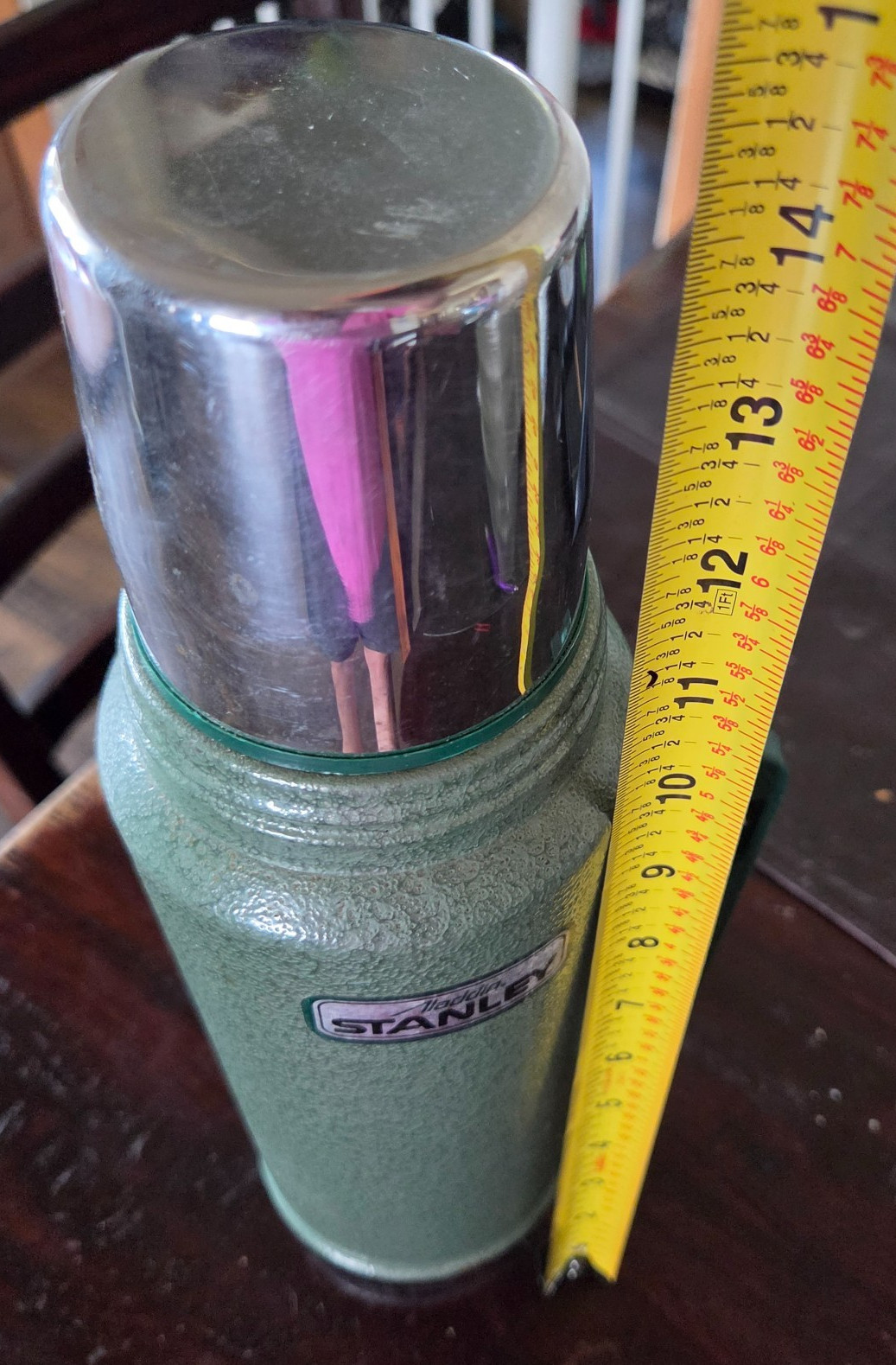 Vintage 1994 Aladdin Stanley Quart Vacuum Bottle Top Thermos A-944DH Made In USA Vintage 1994 Aladdin Stanley Quart Vacuum Bottle Top Thermos A-944DH Made In USA