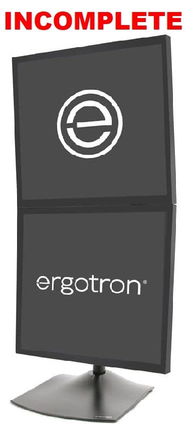 Ergotron DS100 Series Freestanding Dual Monitor Stand (33091200) Ergotron DS100 Series Freestanding Dual Monitor Stand (33091200)