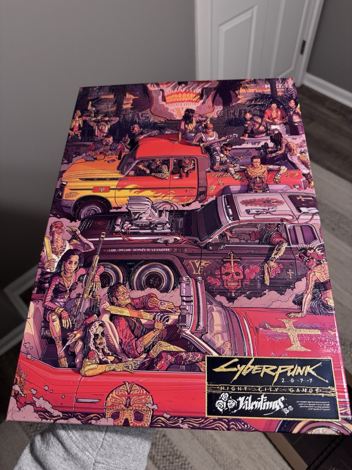 Cyberpunk 2077 Displate Limited Edition Metal Poster Cyberpunk 2077 Displate Limited Edition Metal Poster