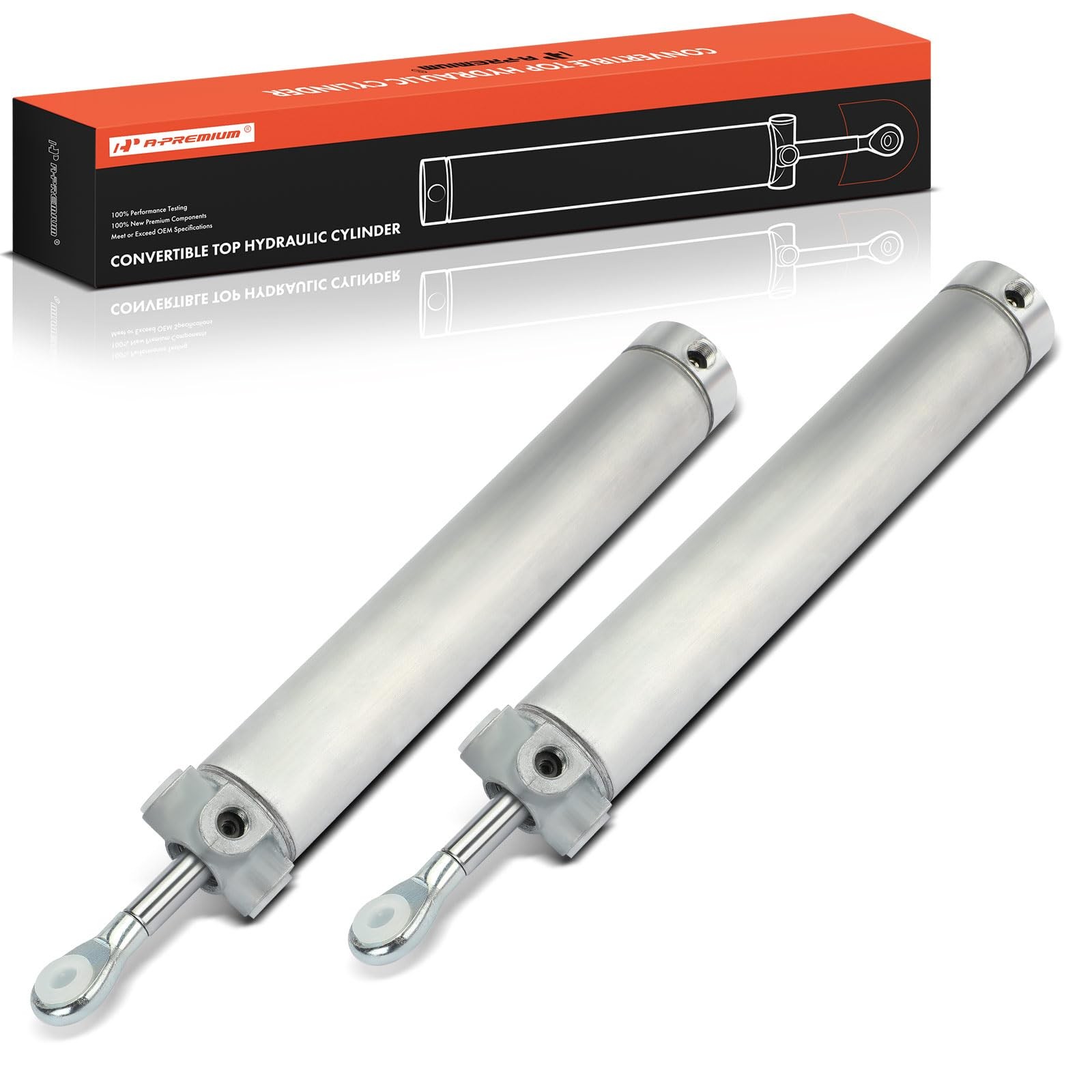 A-Premium 2-PC Set Convertible Top Hydraulic Cylinders Lift Arms