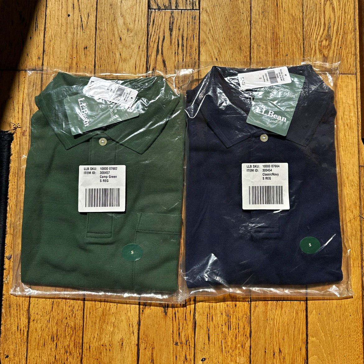 L.L.Bean Double L Polos Lot of 2 Men’s Polo Shirts Size S Short Sleeve Bundle L.L.Bean Double L Polos Lot of 2 Men’s Polo Shirts Size S Short Sleeve Bundle