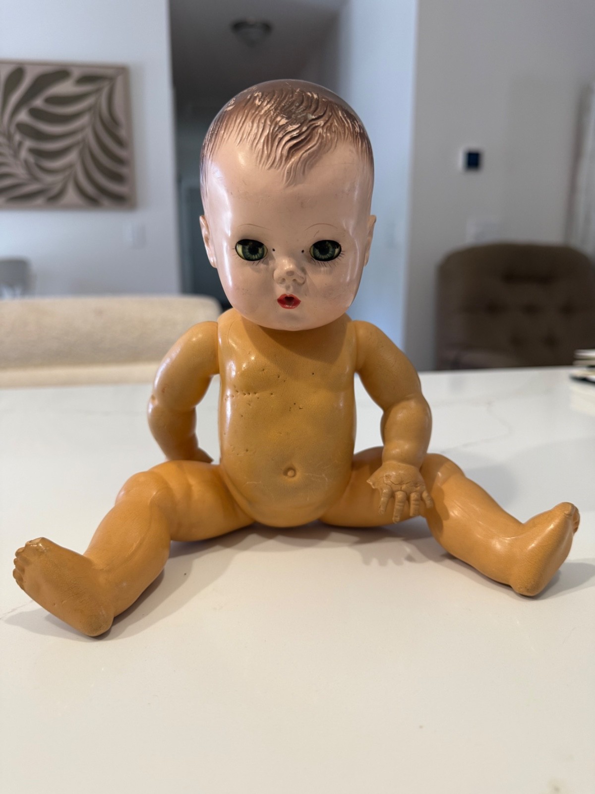 Vintage 1950s American Character Tiny Tears Doll - Molded