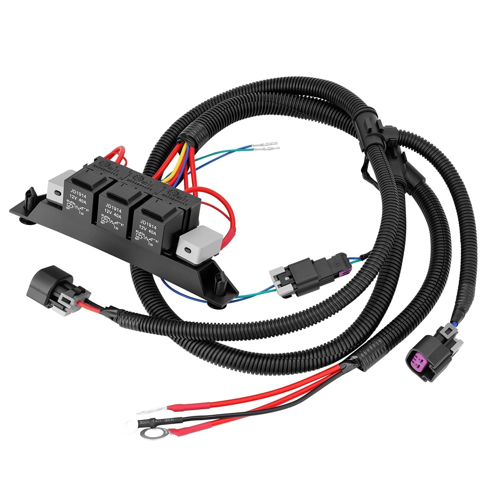 Dual Speed Electric Fan Harness Relay Kit for Silverado Sierra 34\ Dual Speed Electric Fan Harness Relay Kit for Silverado Sierra 34\