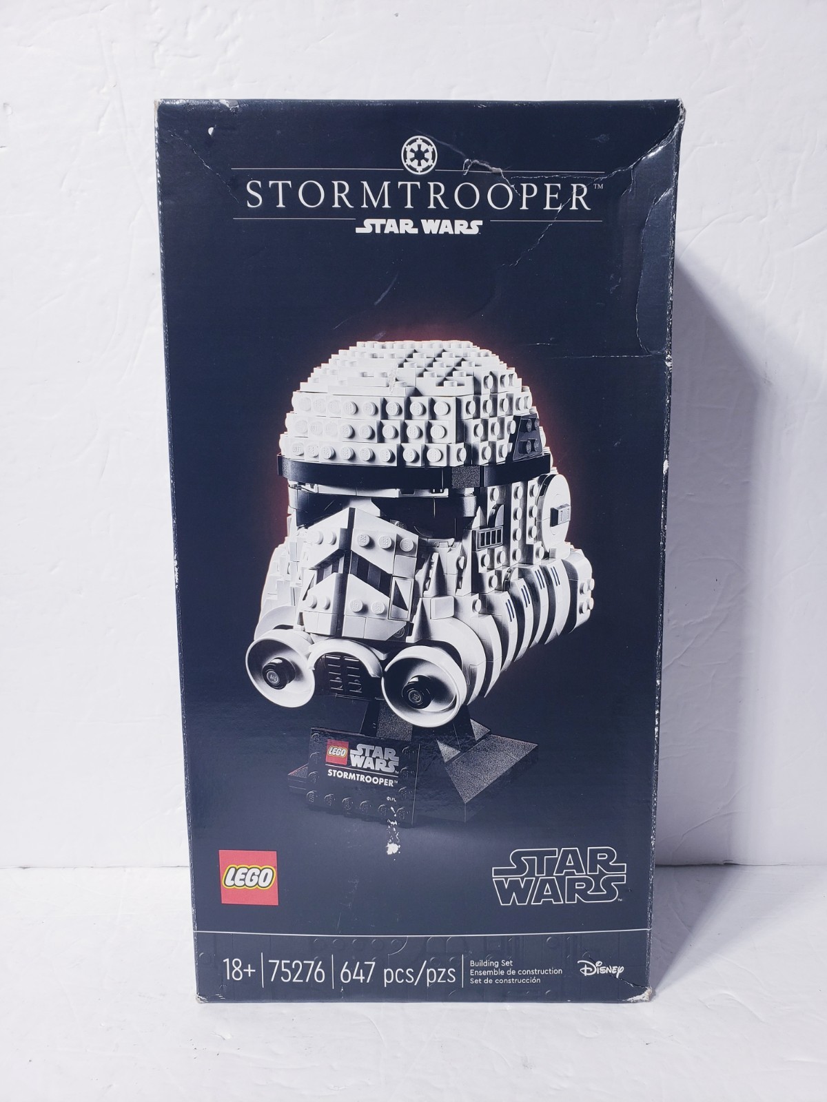 DAMAGED BOX LEGO Star Wars Stormtrooper Helmet Collection 75276 Retired DAMAGED BOX LEGO Star Wars Stormtrooper Helmet Collection 75276 Retired