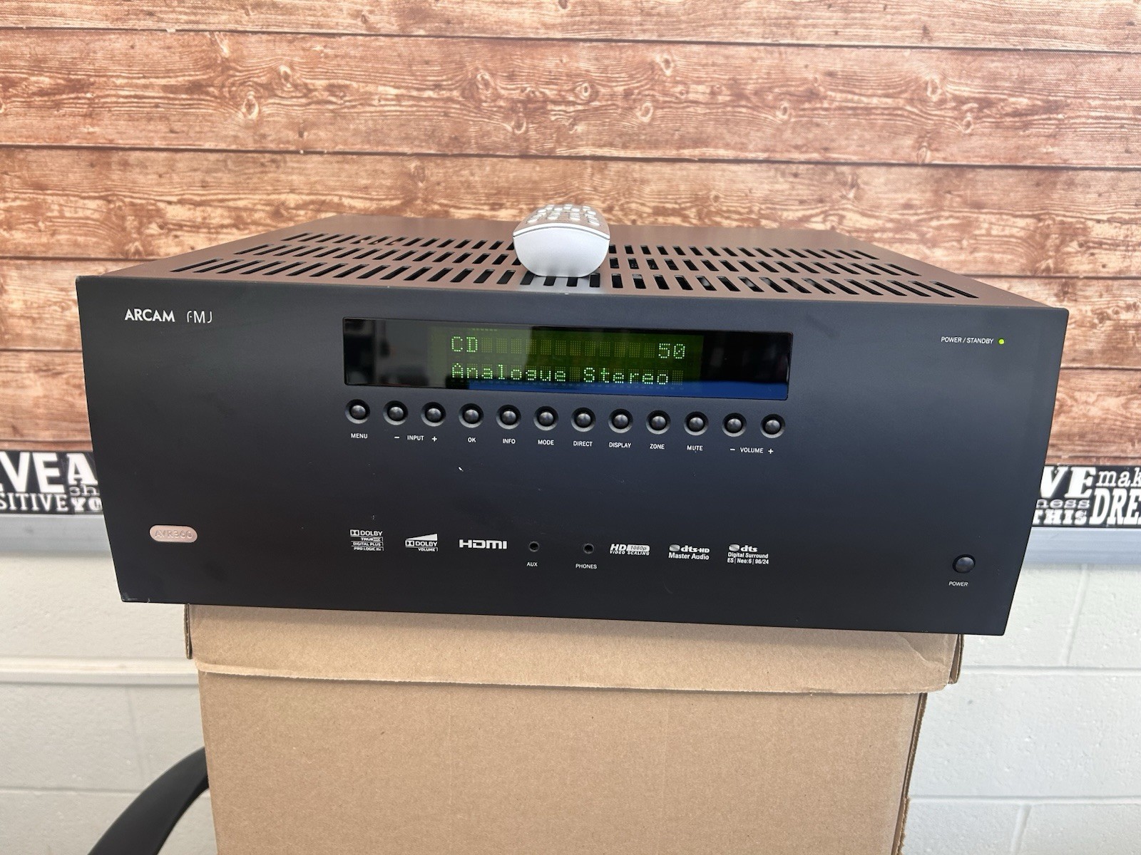 Arcam AVR-360 FMJ AV Audio Video Receiver 