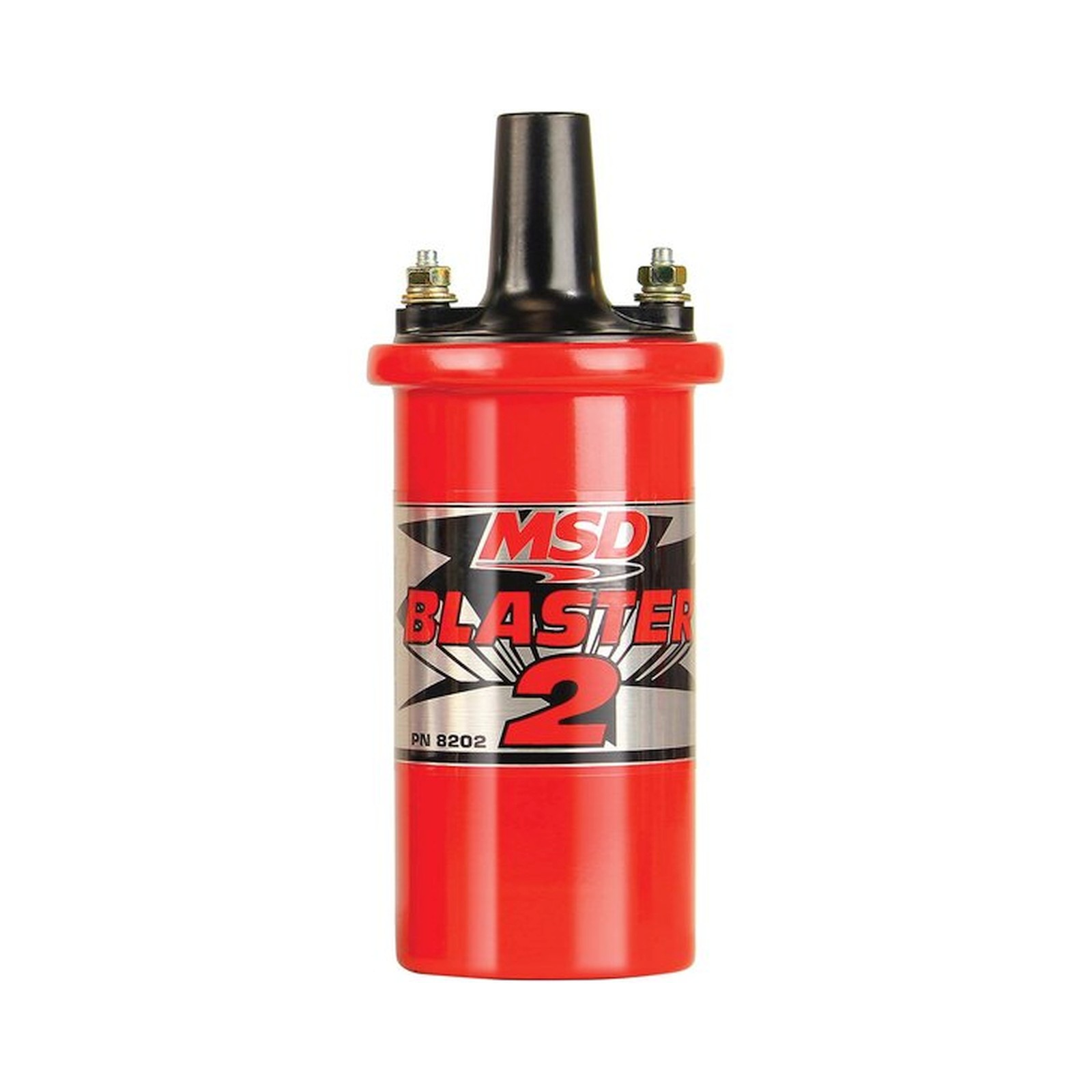 MSD 8202 Ignition Canister Coil Blaster 2 Series High Performance, Red,